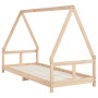 Estructura de cama para niños madera maciza de pino 80x200 cm | Foro24.es | Tu tienda online para hogar, jardín y más Foro24.es