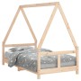 Estructura de cama para niños madera maciza de pino 80x160 cm | Foro24.es | Tu tienda online para hogar, jardín y más Foro24.es