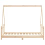 Estructura de cama para niños madera maciza de pino 80x160 cm | Foro24.es | Tu tienda online para hogar, jardín y más Foro24.es