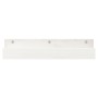 Estantes de pared 2 uds madera maciza de pino blanco 50x12x9 cm de , Estantes y estanterías - Ref: Foro24-823585, Precio: 27,...