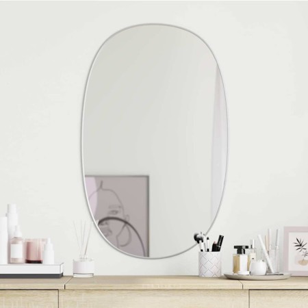 Espejo de pared plateado 80x50 cm | Foro24.es | Tu tienda online para hogar, jardín y más Foro24.es