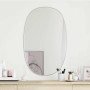 Espejo de pared plateado 80x50 cm | Foro24.es | Tu tienda online para hogar, jardín y más Foro24.es