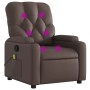 Sillón de masaje reclinable cuero sintético marrón de , Sillones - Ref: Foro24-372512, Precio: 213,86 €