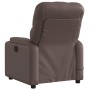 Sillón de masaje reclinable cuero sintético marrón de , Sillones - Ref: Foro24-372512, Precio: 213,86 €