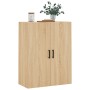 Armario de pared roble Sonoma 69,5x34x90 cm de , Aparadores - Ref: Foro24-828431, Precio: 71,40 €