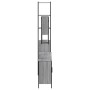 Set de muebles de baño 4 pzas madera contrachapada gris sonoma de , Muebles de baño - Ref: Foro24-3214693, Precio: 257,04 €