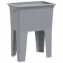 Fregadero de lavadero de resina gris 59x41x75 cm de , Fregaderos - Ref: Foro24-4002800, Precio: 130,56 €
