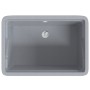 Fregadero de lavadero de resina gris 59x41x75 cm de , Fregaderos - Ref: Foro24-4002800, Precio: 130,56 €
