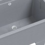 Fregadero de lavadero de resina gris 59x41x75 cm de , Fregaderos - Ref: Foro24-4002800, Precio: 130,56 €