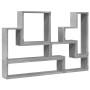 Estantería de pared madera ingeniería gris hormigón 96x12x64 cm | Foro24.es | Tu tienda online para hogar, jardín y más Foro24.es