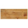 Tablero de mesa rectangular madera maciza mango 90x40x2,5 cm