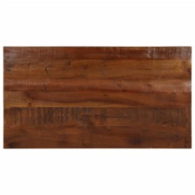 Tablero mesa rectangular madera maciza reciclada 120x70x2,5 cm