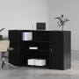 Mostrador de recepción roble negro 180x50x103,5 cm | Foro24.es | Tu tienda online para hogar, jardín y más Foro24.es