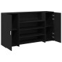 Mostrador de recepción roble negro 180x50x103,5 cm | Foro24.es | Tu tienda online para hogar, jardín y más Foro24.es