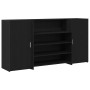 Mostrador de recepción roble negro 200x50x103,5 cm | Foro24.es | Tu tienda online para hogar, jardín y más Foro24.es