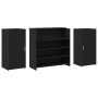 Mostrador de recepción roble negro 200x50x103,5 cm | Foro24.es | Tu tienda online para hogar, jardín y más Foro24.es