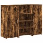 Mostrador de recepción roble ahumado 135x50x103,5 cm de , Escritorios - Ref: Foro24-3324191, Precio: 234,34 €, Descuento: %