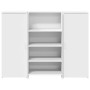 Mostrador de recepción blanco 135x50x103,5 cm madera ingeniería de , Escritorios - Ref: Foro24-3324187, Precio: 270,12 €, Des...