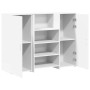 Mostrador de recepción blanco 135x50x103,5 cm madera ingeniería de , Escritorios - Ref: Foro24-3324187, Precio: 270,12 €, Des...