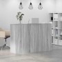 Mostrador de recepción sonoma gris 155x50x103,5 cm de , Escritorios - Ref: Foro24-3324201, Precio: 286,17 €, Descuento: %