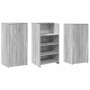 Mostrador de recepción sonoma gris 155x50x103,5 cm de , Escritorios - Ref: Foro24-3324201, Precio: 286,17 €, Descuento: %