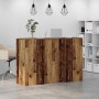 Mostrador de recepción madera vieja 155x50x103,5 cm de , Escritorios - Ref: Foro24-3324203, Precio: 279,97 €, Descuento: %
