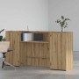Mostrador de recepción roble artisian 200x50x103,5 cm | Foro24.es | Tu tienda online para hogar, jardín y más Foro24.es