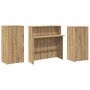 Mostrador de recepción roble artisian 200x50x103,5 cm | Foro24.es | Tu tienda online para hogar, jardín y más Foro24.es