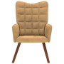 Sillón de relax de terciopelo marrón de , Sillones - Ref: Foro24-4016818, Precio: 99,89 €