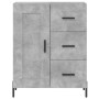 Aparador alto madera contrachapada gris hormigón 69,5x34x180 cm | Foro24.es | Tu tienda online para hogar, jardín y más Foro24.es