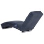 Diván de masaje de piel de ante artificial gris de , Divanes - Ref: Foro24-281300, Precio: 284,36 €
