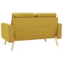 Juego de sofás de 2 piezas tela amarillo | Foro24.es | Tu tienda online para hogar, jardín y más Foro24.es