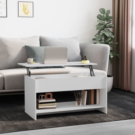 Mesa de centro madera de ingeniería blanco 102x50x52,5 cm | Foro24.es | Tu tienda online para hogar, jardín y más Foro24.es