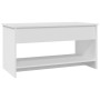 Mesa de centro madera de ingeniería blanco 102x50x52,5 cm | Foro24.es | Tu tienda online para hogar, jardín y más Foro24.es