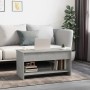 Mesa de centro madera de ingeniería gris hormigón 102x50x52,5cm | Foro24.es | Tu tienda online para hogar, jardín y más Foro24.es