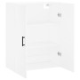 Armario de pared blanco 69,5x34x90 cm de , Aparadores - Ref: Foro24-828428, Precio: 85,12 €