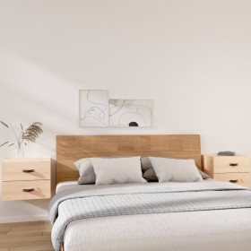 Mesitas de noche de pared 2 uds 50x36x40 cm de , Taquillas y armarios de almacenamiento - Ref: Foro24-820977, Precio: 123,25 €