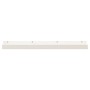 Estantes de pared 2 uds madera maciza de pino blanco 110x12x9cm | Foro24.es | Tu tienda online para hogar, jardín y más Foro24.es
