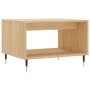 Mesa de centro madera de ingeniería roble Sonoma 60x50x40 cm de , Mesas de centro - Ref: Foro24-829247, Precio: 41,59 €