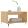 Mesa de centro madera de ingeniería roble Sonoma 60x50x40 cm de , Mesas de centro - Ref: Foro24-829247, Precio: 41,59 €