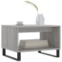 Mesa de centro madera de ingeniería gris Sonoma 60x50x40 cm de , Mesas de centro - Ref: Foro24-829266, Precio: 49,76 €, Descu...