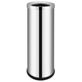 Cubo de basura para hotel de acero inoxidable 32 L de , Cubos de la basura y papeleras - Ref: Foro24-51094, Precio: 82,85 €