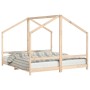 Estructura de cama de niños madera maciza de pino 2x(90x200) cm | Foro24.es | Tu tienda online para hogar, jardín y más Foro24.es