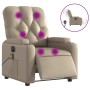 Sillón reclinable de masaje eléctrico cuero sintético capuchino | Foro24.es | Tu tienda online para hogar, jardín y más Foro24.es