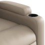 Sillón reclinable de masaje eléctrico cuero sintético capuchino | Foro24.es | Tu tienda online para hogar, jardín y más Foro24.es