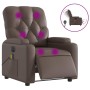 Sillón de masaje reclinable eléctrico cuero sintético marrón de , Sillones - Ref: Foro24-3204767, Precio: 260,03 €