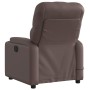 Sillón de masaje reclinable eléctrico cuero sintético marrón de , Sillones - Ref: Foro24-3204767, Precio: 260,03 €
