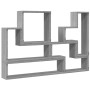 Estantería de pared madera ingeniería gris Sonoma 96x12x64 cm | Foro24.es | Tu tienda online para hogar, jardín y más Foro24.es