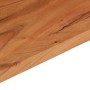 Tablero de mesa rectangular madera maciza acacia 70x40x2,5 cm