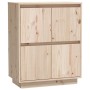 Aparador de madera maciza de pino 60x34x75 cm de vidaXL, Aparadores - Ref: Foro24-813375, Precio: 74,97 €, Descuento: %